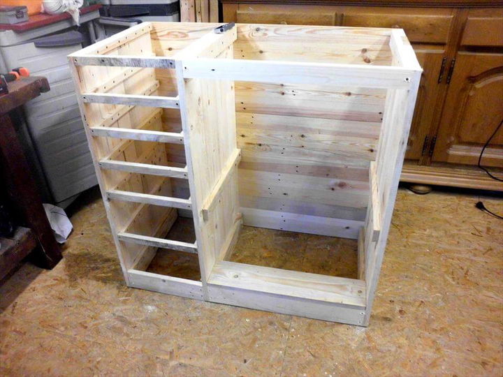 Pallet Chest of Drawers with Side Tutorial Pallets Pro