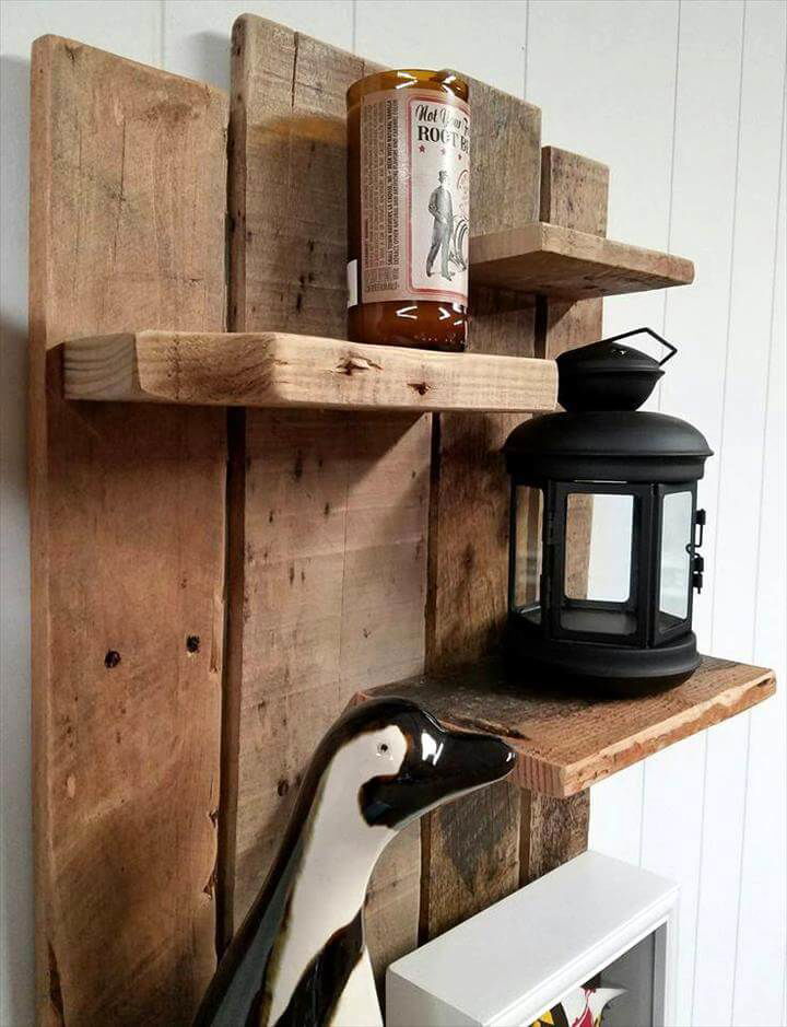 Pallet Shelf for Wall Decoration - Pallets Pro