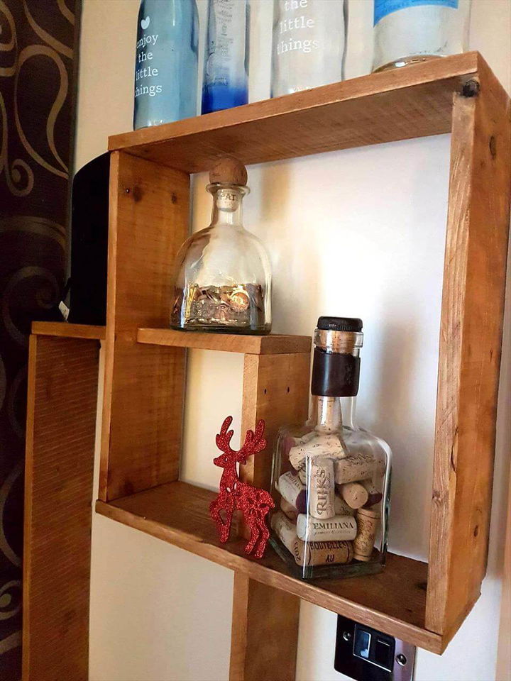 DIY Pallet Shelf Designs and Wall Paneling Project - Pallets Pro