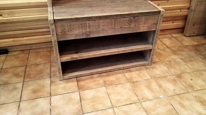 DIY Wood Pallet Hall Tree Pallets Pro