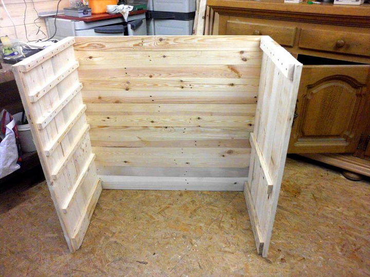 Pallet Chest of Drawers with Side Tutorial Pallets Pro