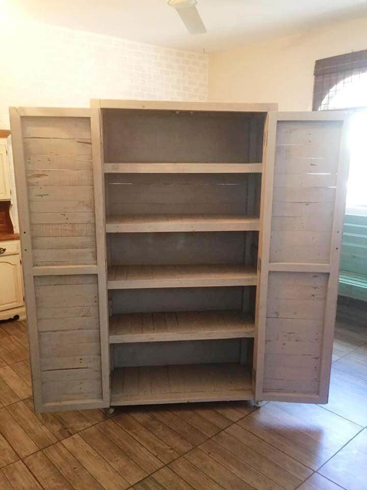 DIY Wood Pallet Cupboard Pallets Pro