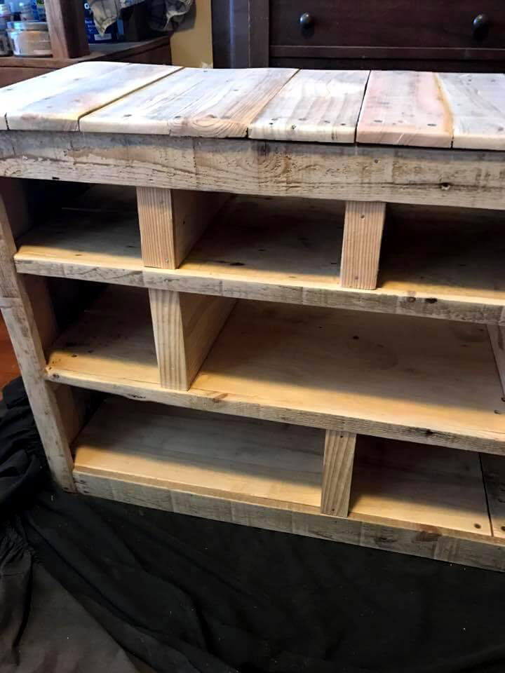 DIY Wooden Pallet Shoe Rack Pallets Pro