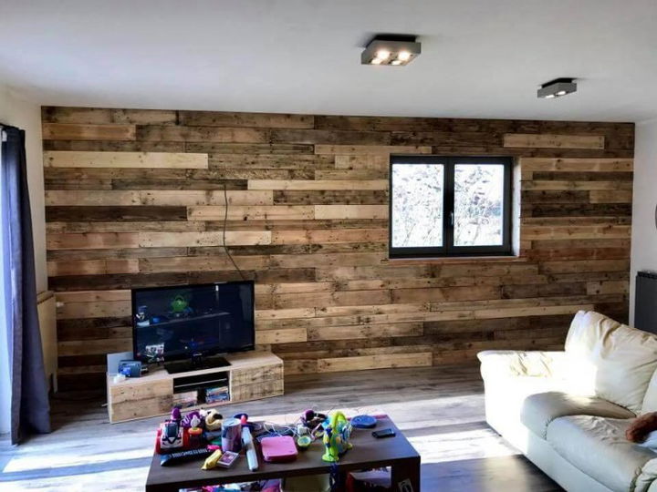 DIY Pallet Wall Paneling / Wall cladding Pallets Pro