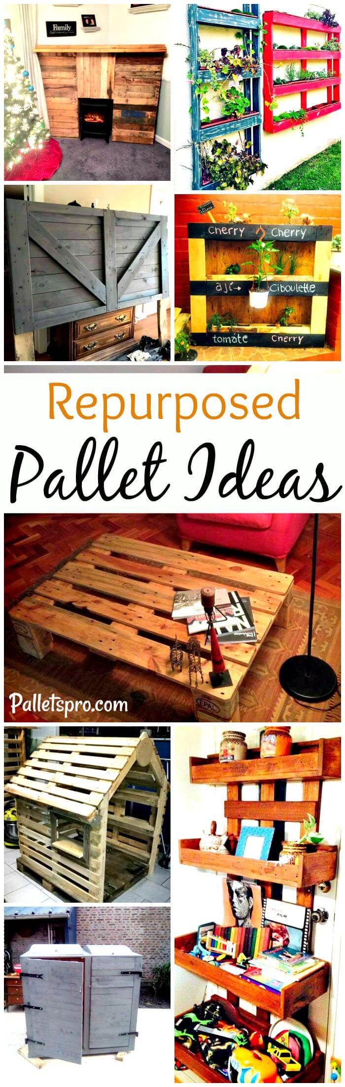 Repurposed Pallet Ideas & Wooden Pallet Projects Pallets Pro