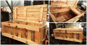 wood pallet shoe rack